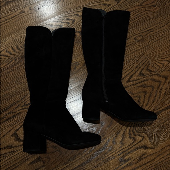 Cole Haan Denise Boot Black Suede - Picture 3 of 8